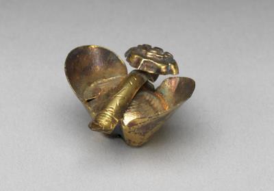 图片[2]-Ruyi conjoined with a gilt siver sycee, Qing dynasty (1644-1911)-China Archive